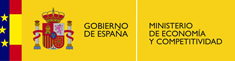 Logotipo del Ministerio de Economía y Competitividad del Gobierno de España