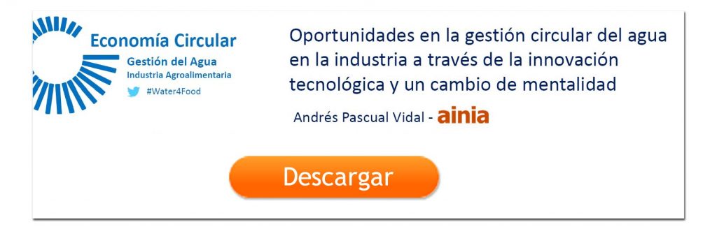 10 medidas para la gestión integral del agua en Industrias agroalimentarias